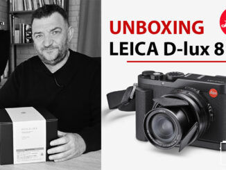Leica D-lux 8 unboxing