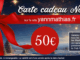 carte cadeau 50euros
