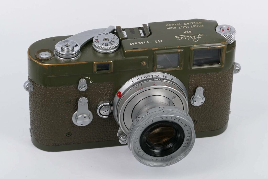Leica M3 Olive Bundeseigentum © Lars Netopil Classic Cameras, Wetzlar
